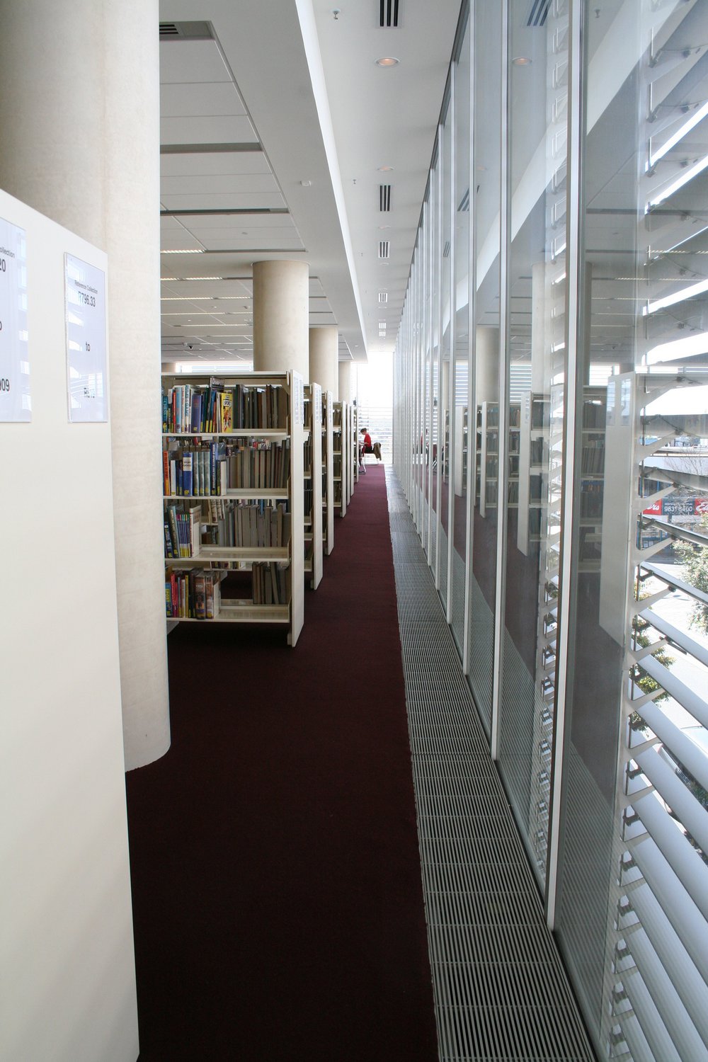 Interior, Max Webber Library.