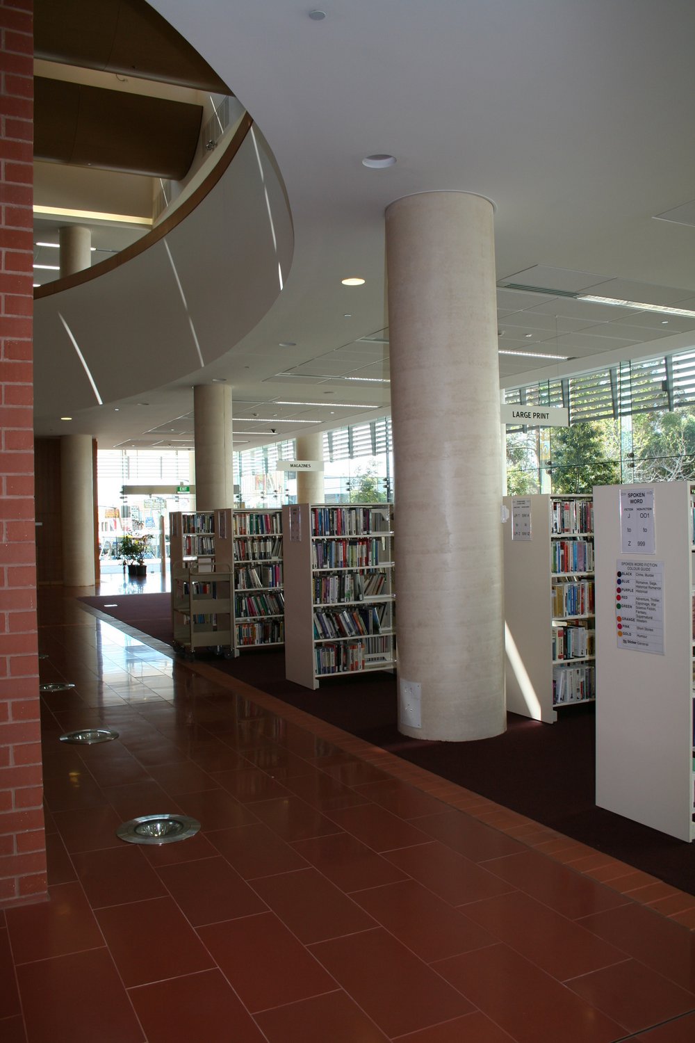 Interior, Max Webber Library.