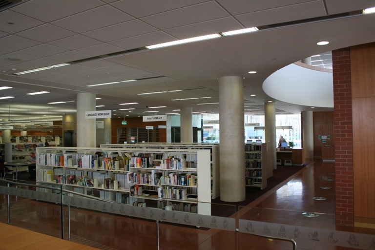 Interior, Max Webber Library. | Blacktown Memories