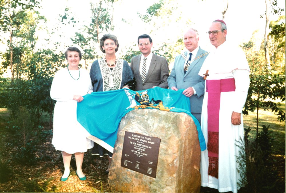 Jim Lynch Memorial Garden, Nurragingy Reserve, Doonside, 1987