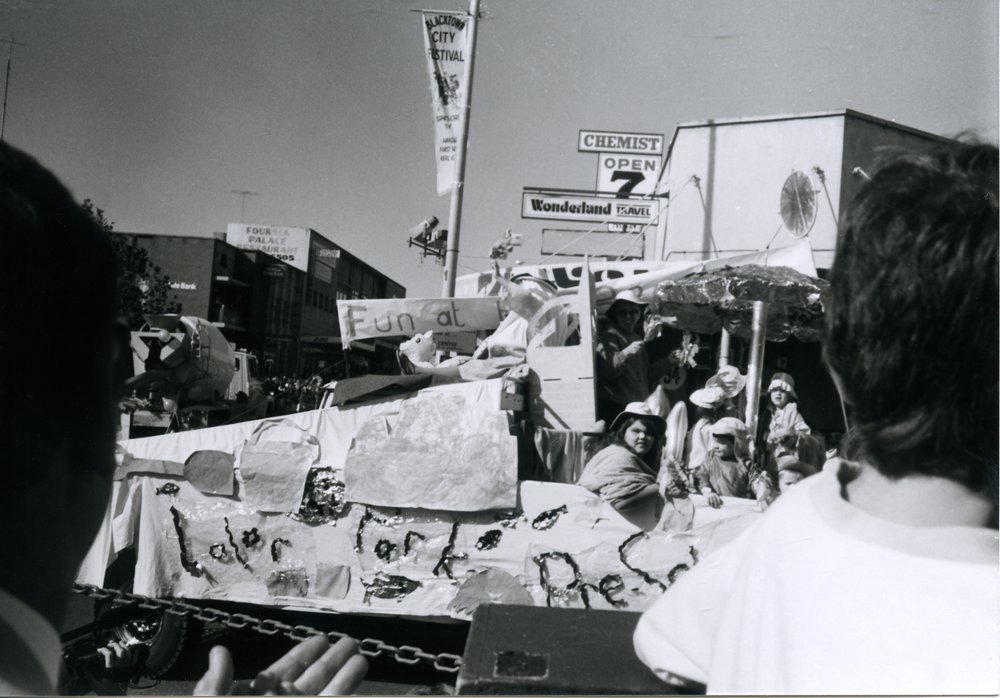 Lalor Park Preschool float in the Blacktown City Festival parade