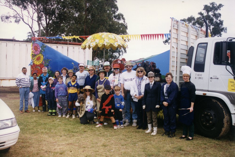 Library float in the Blacktown City Festival parade