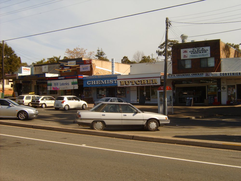Local shopping centre, Walters Road, Blacktown