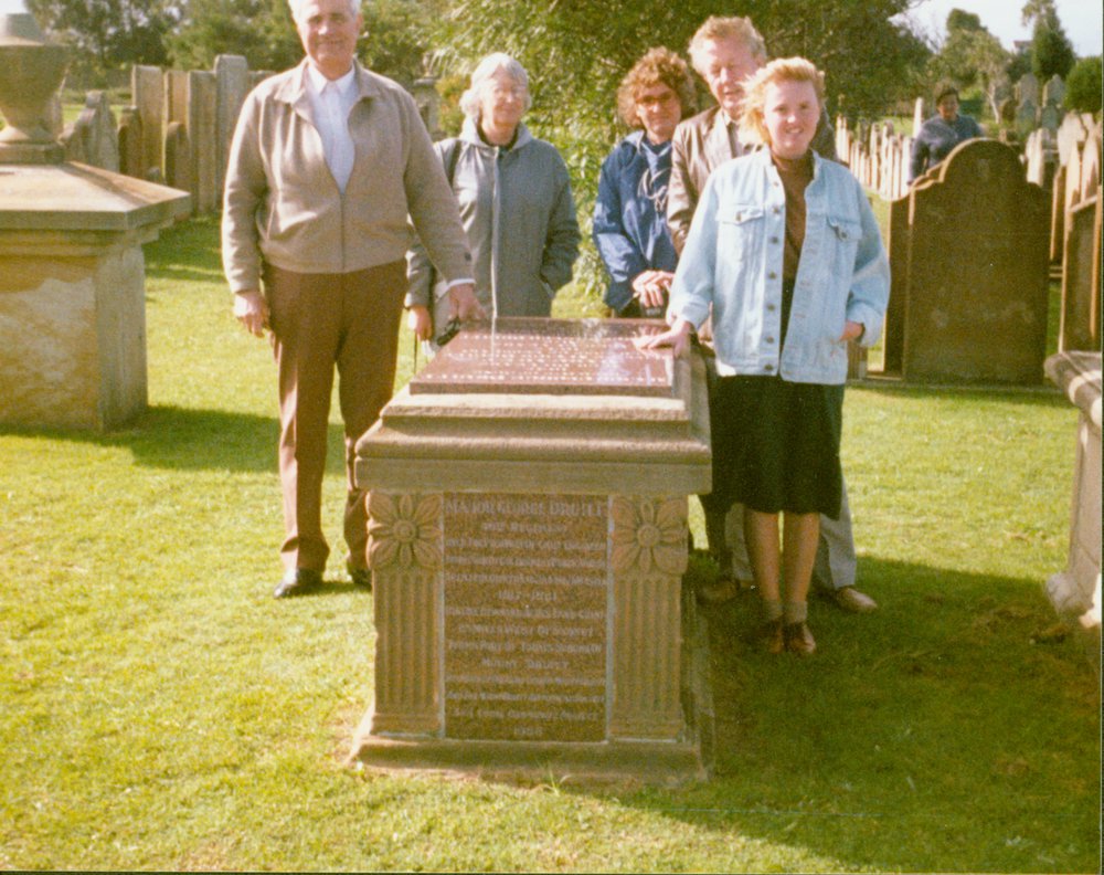 Major George Druitt's grave | Blacktown Memories