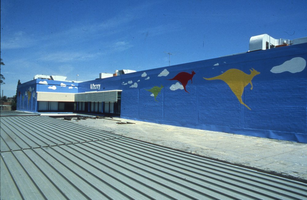 Max Webber Library Blacktown, mural