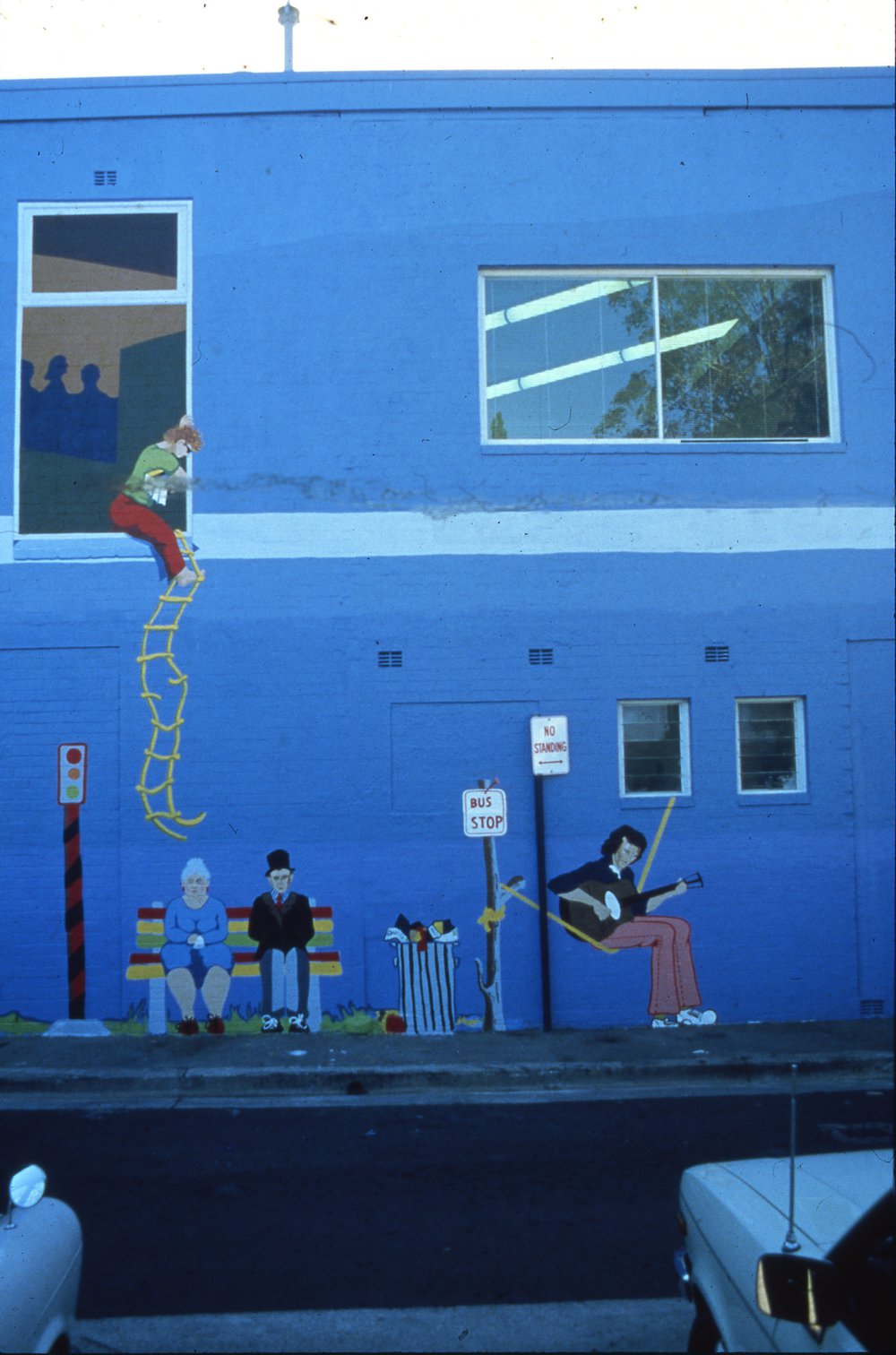 Max Webber Library Blacktown, mural | Blacktown Memories