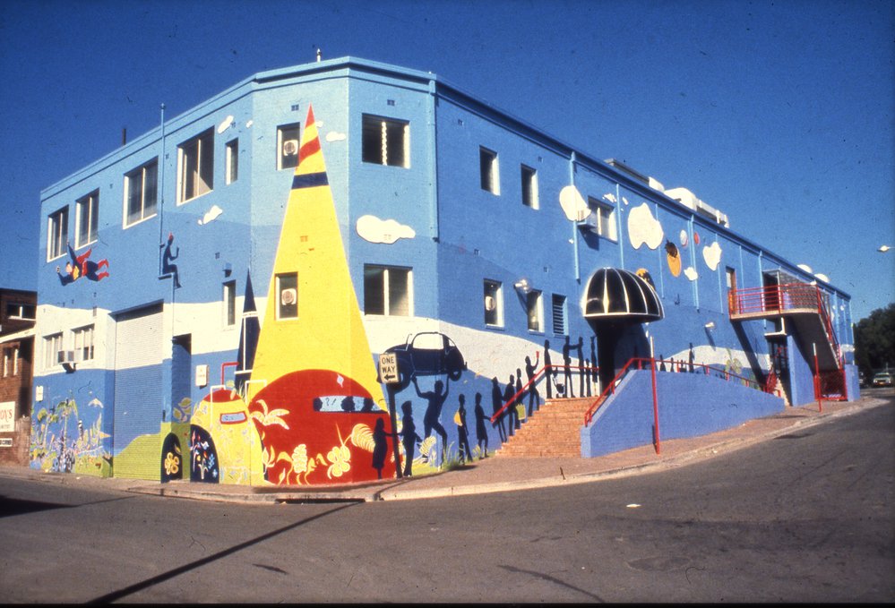 Max Webber Library Blacktown, mural | Blacktown Memories