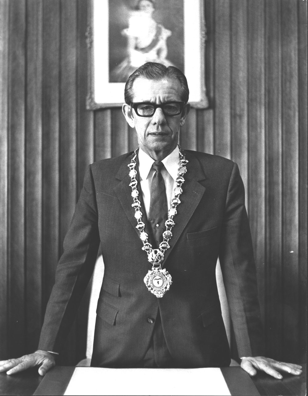 Portrait of Mayor Peter Richard Stone