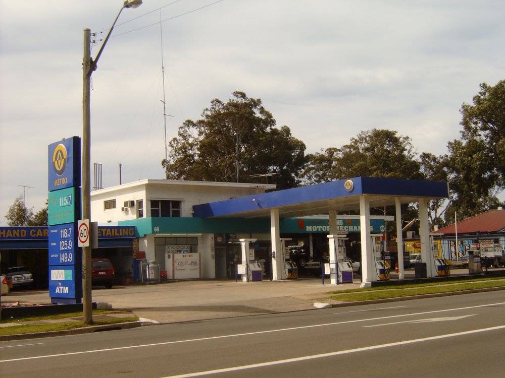 Metro Service Station, Richmond Road, Blacktown Blacktown Memories