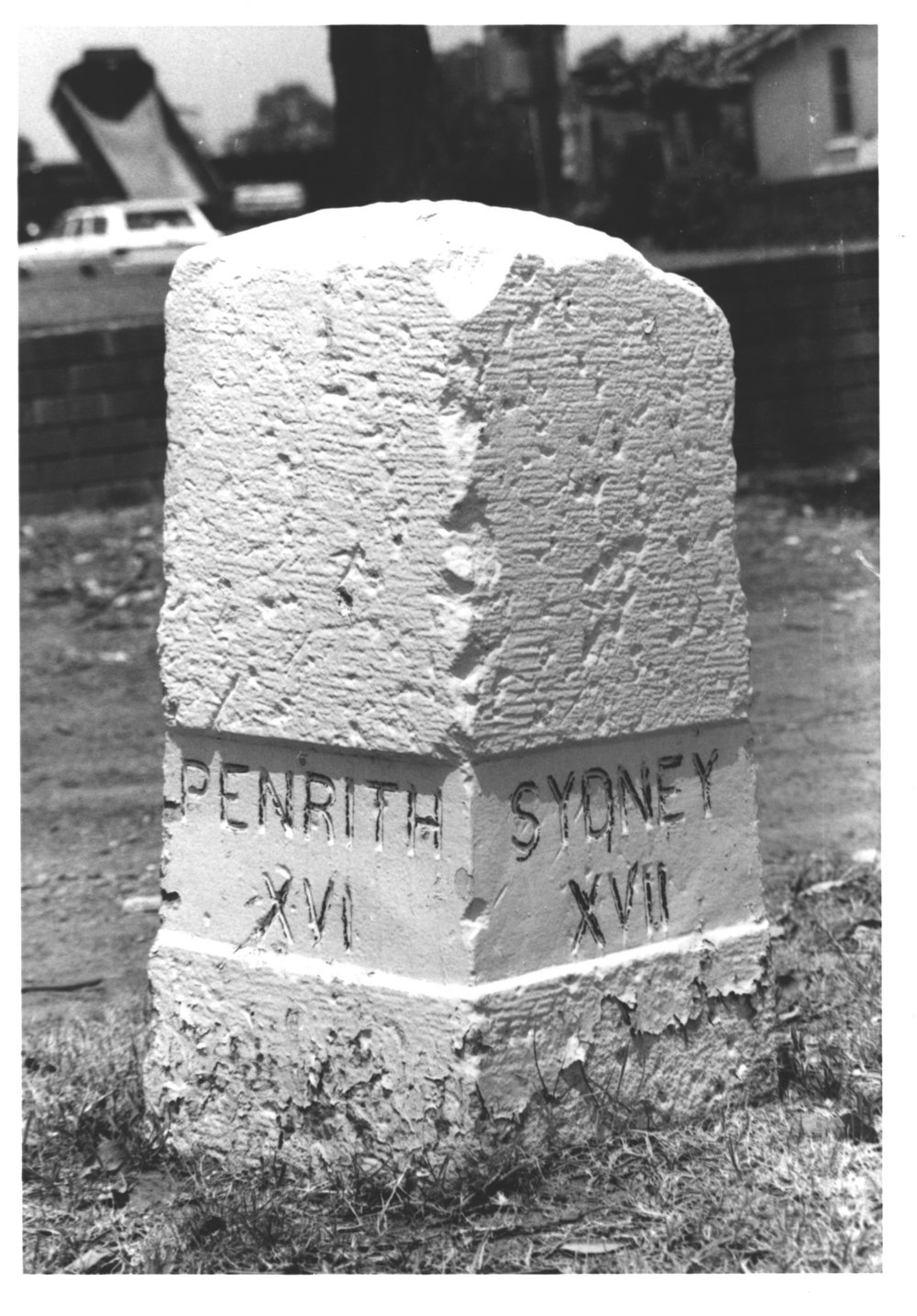 Milestones, Great Western Highway, Pendle Hill