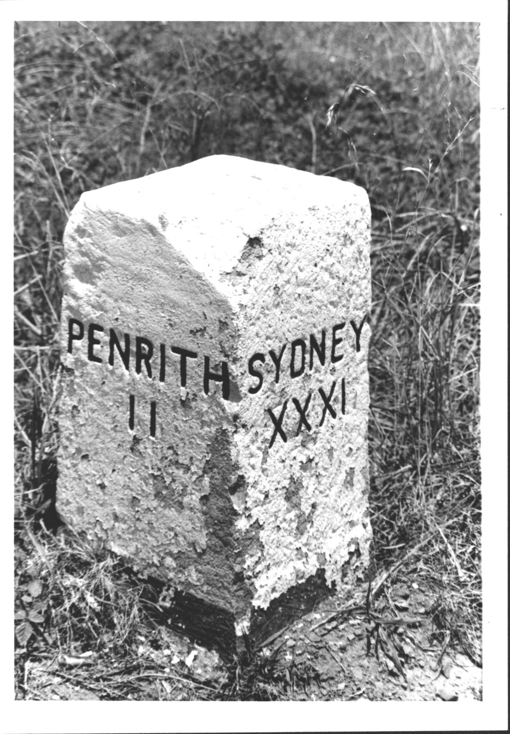 Milestones, Great Western Highway