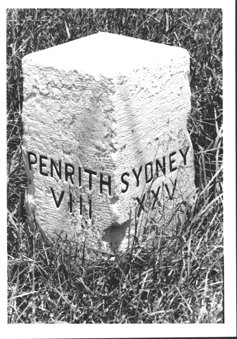 Milestones, Great Western Highway, Minchinbury