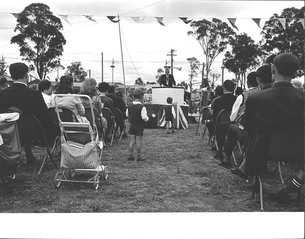 Naturalization ceremony at Blacktown Showground