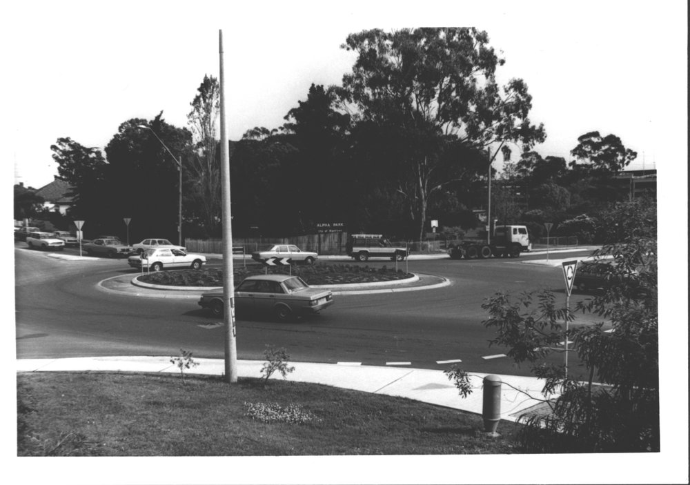 Newton Road and Patrick Street intersection