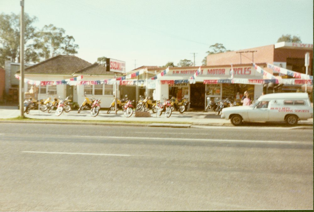 Northcott's Motor Cycles, Richmond Road, Blacktown
