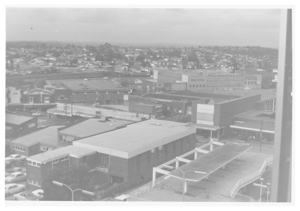 Northeastern view of Blacktown central business district