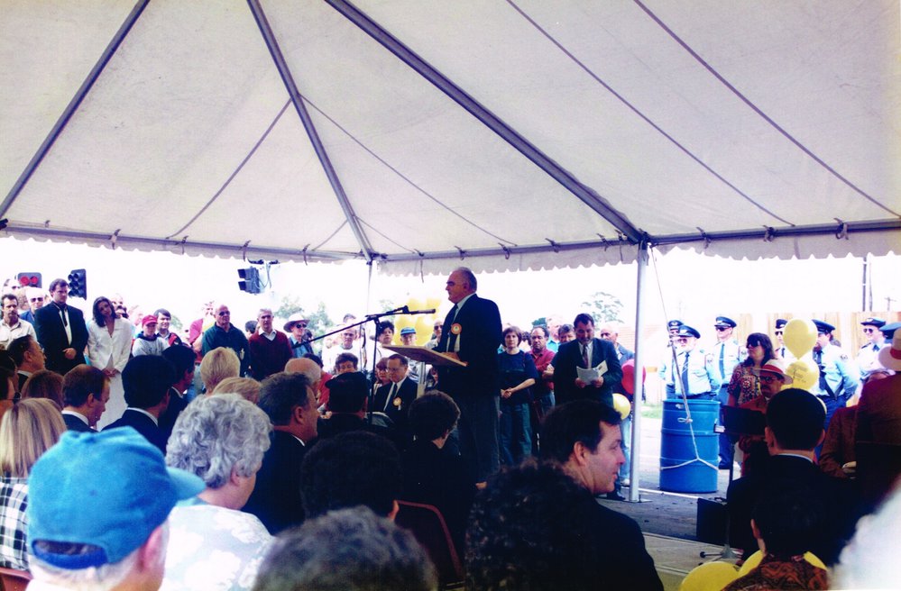 Official opening of the Blacktown CBD ring road.