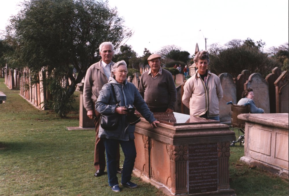 Major George Druitt's grave, Botany Pioneer Cemetery