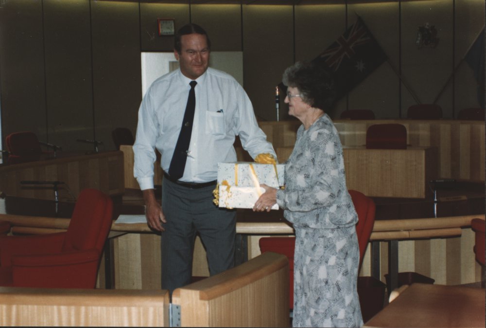 Retirement of Chief Librarian, Betty Malthus