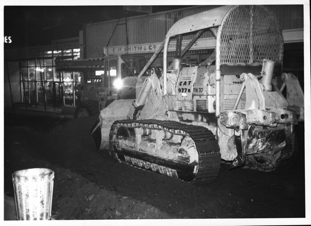 Roadworks in Flushcombe Road, Blacktown