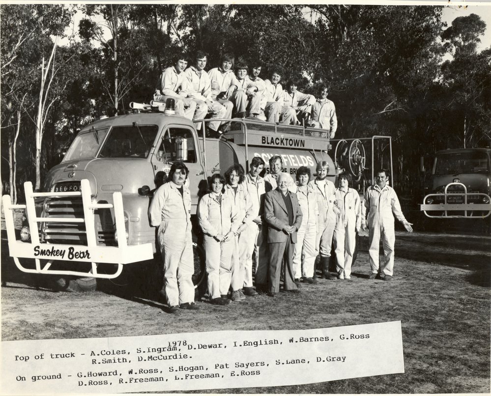 Schofields Bush Fire Brigade, 1978