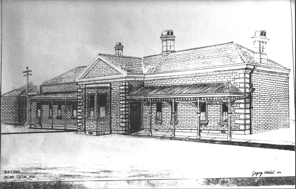 Sketch of Blacktown Parcels Office