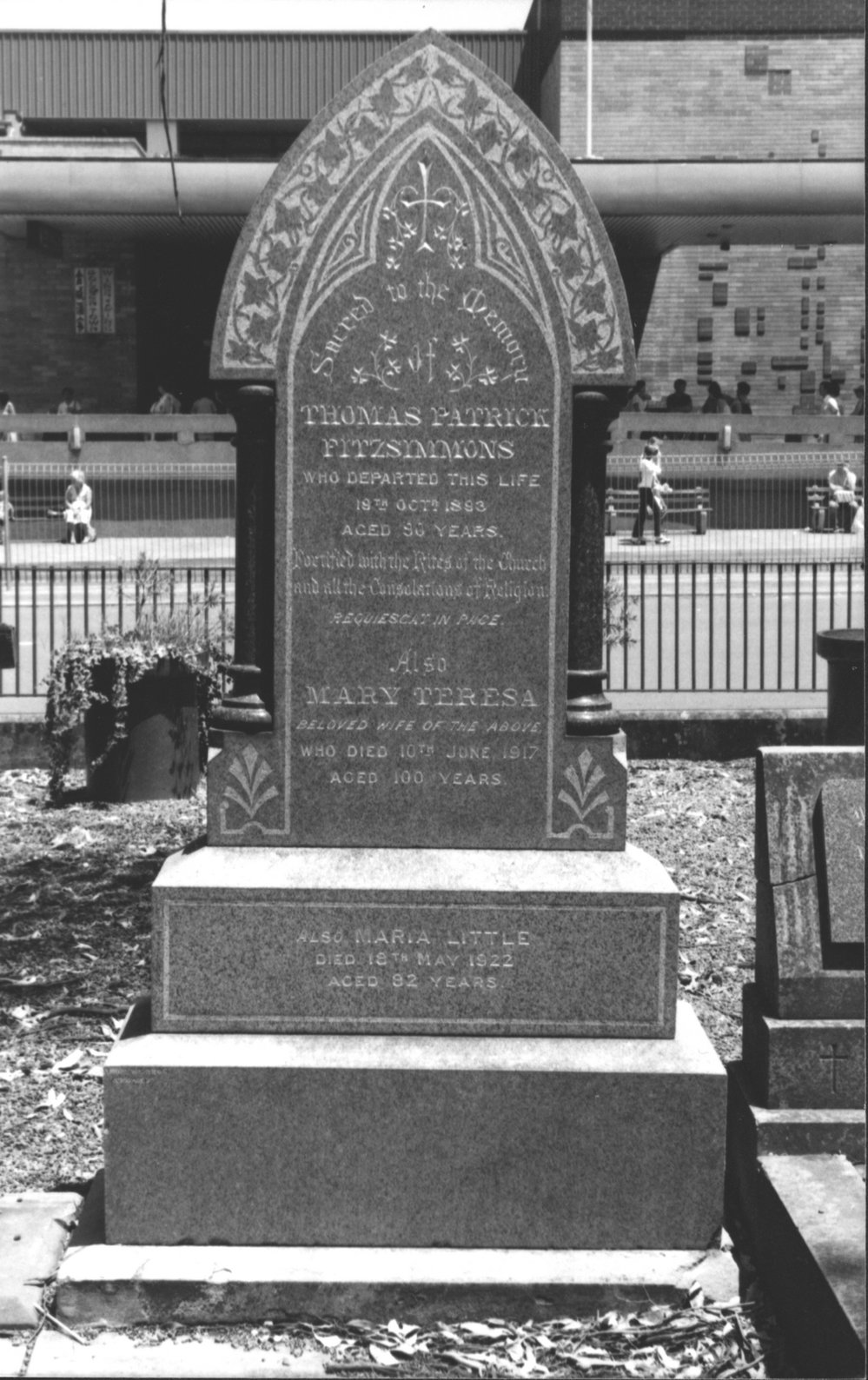 St Patrick's Roman Catholic Cemetery, Blacktown