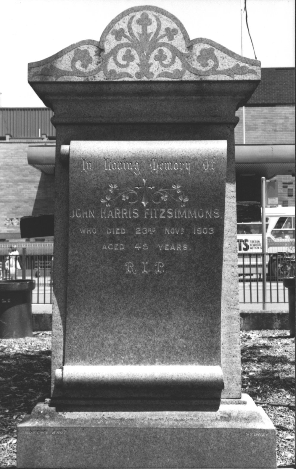 St Patrick's Roman Catholic Cemetery, Blacktown