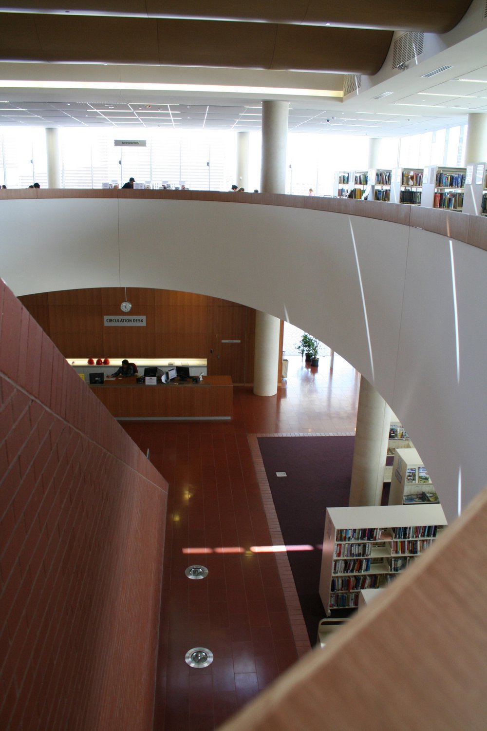 Stairwell, Max Webber Library, Blacktown | Blacktown Memories