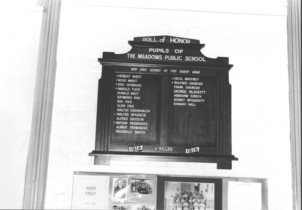 The Meadows School Roll of Honor