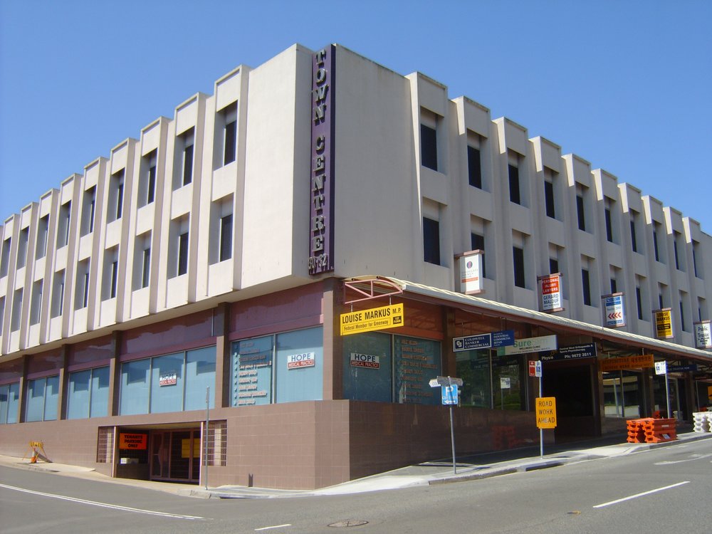 Town Centre building, Campbell Street, Blacktown