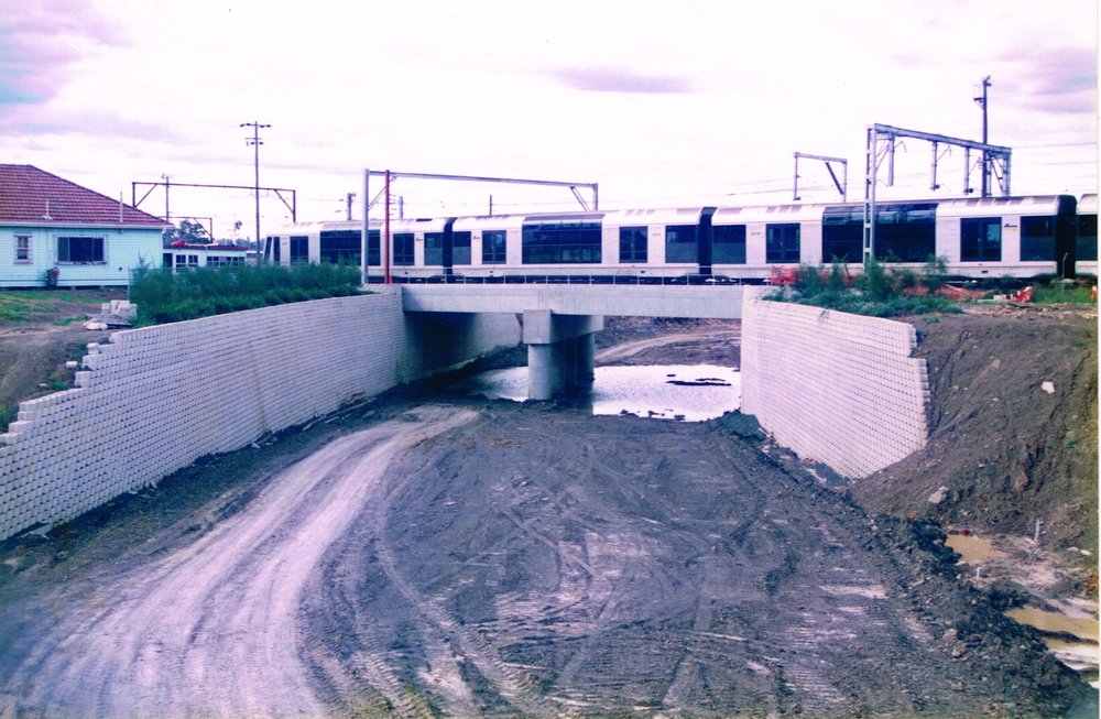 Underpass at Richmond rail line