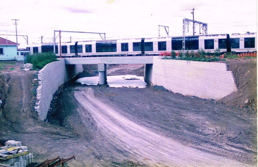 Underpass at Richmond rail line