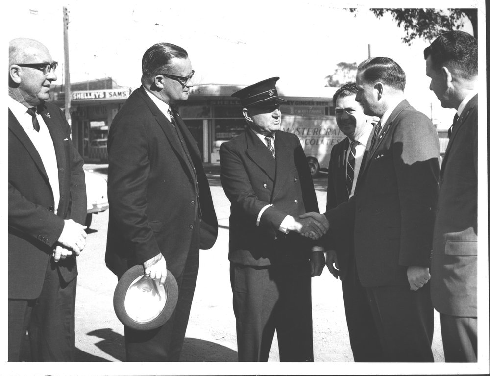 Group of Officials at Seven Hill
