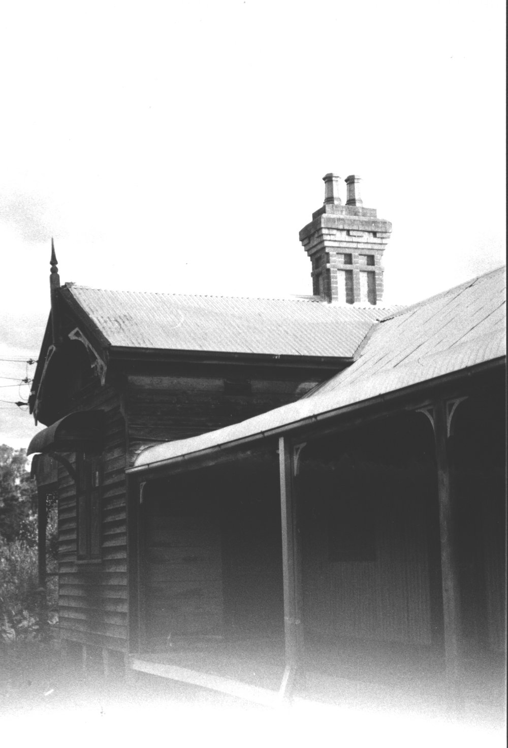 House with verandah and chimney