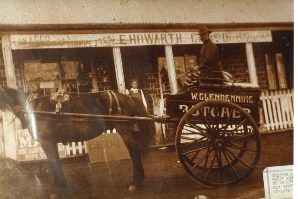 W Glendenning butcher cart