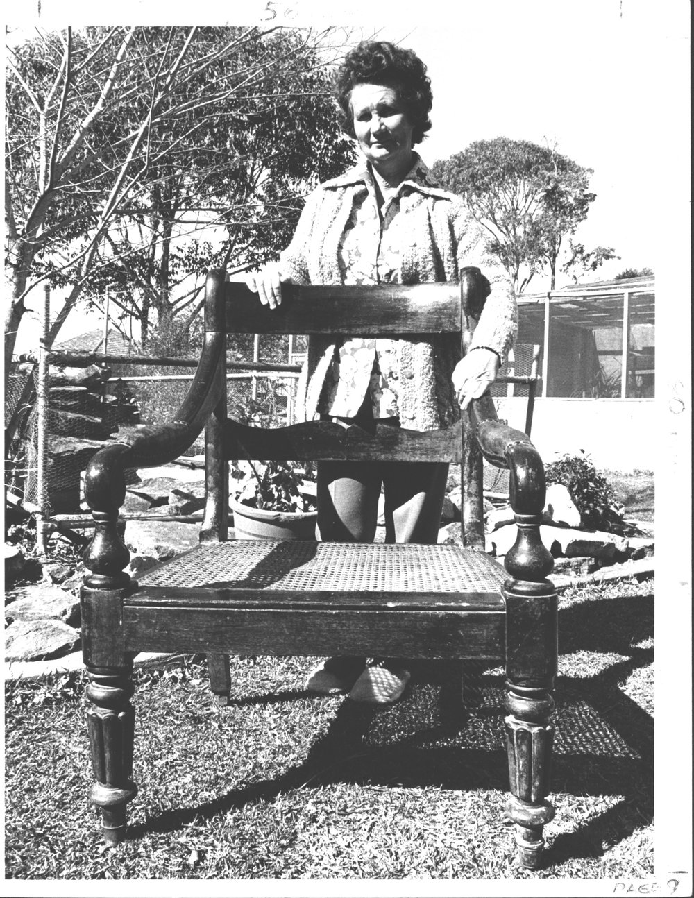 William 'Lumpy' Dean's chair