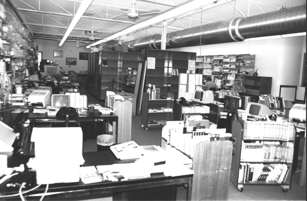 Staff Workroom Area, Max Webber Library - Westfield Place, Blacktown