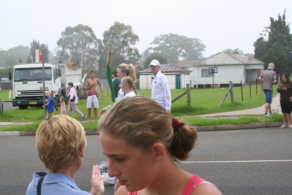 Queen's Baton Relay for the Melbourne Commonwealth Games.