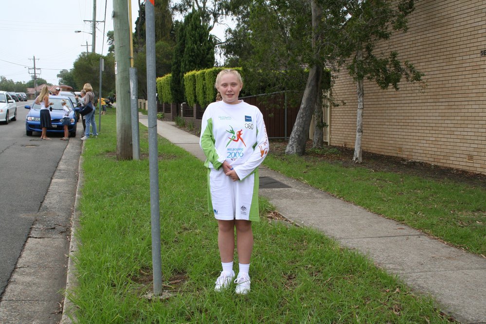 Queen's Baton Relay for the Melbourne Commonwealth Games.