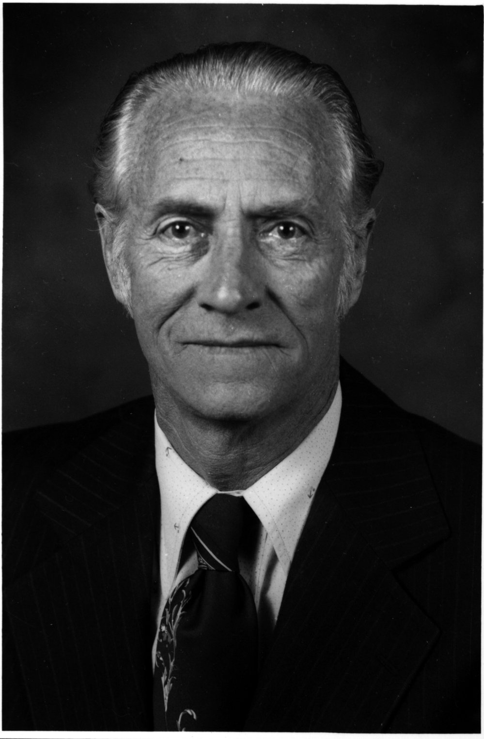 Portrait of Max Webber, Town Clerk