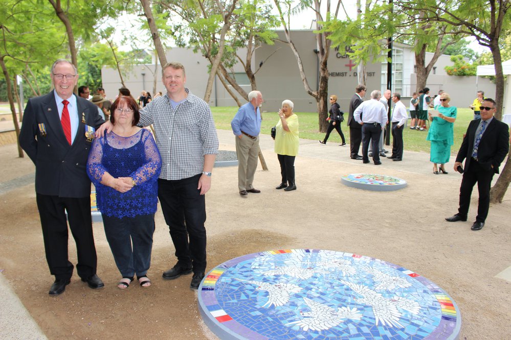 Anzac Mosaic at Dawson Mall, Mount Druitt
