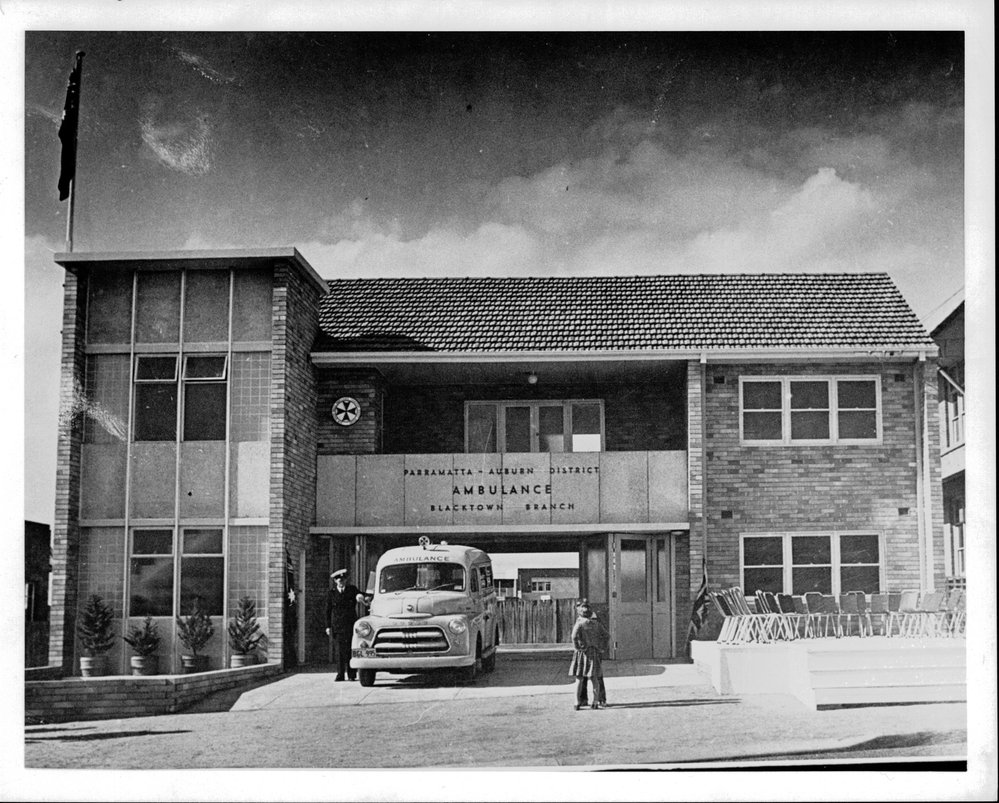 Opening of Blacktown Ambulance Station, 1958 