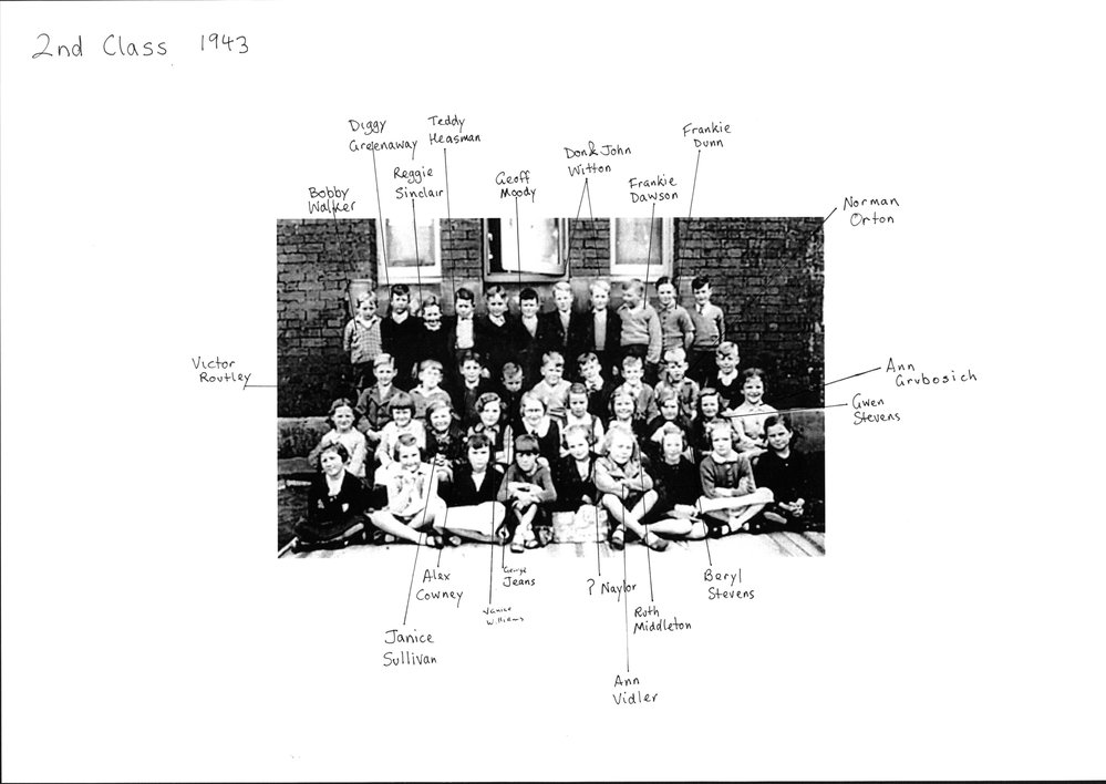 Blacktown Public School, 1943 2nd class 