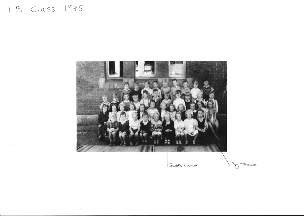 Blacktown Public School, 1945 class 1B