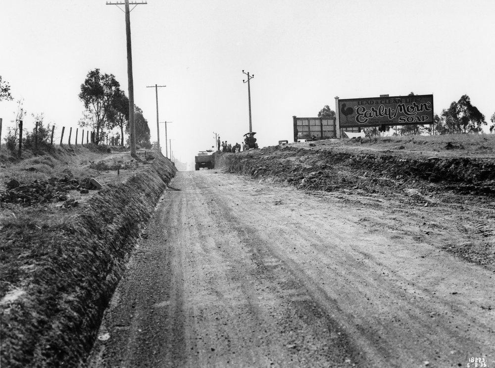Great Western Highway, Minchinbury, 1935