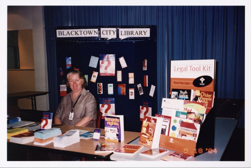 Law Week display, Max Webber Library