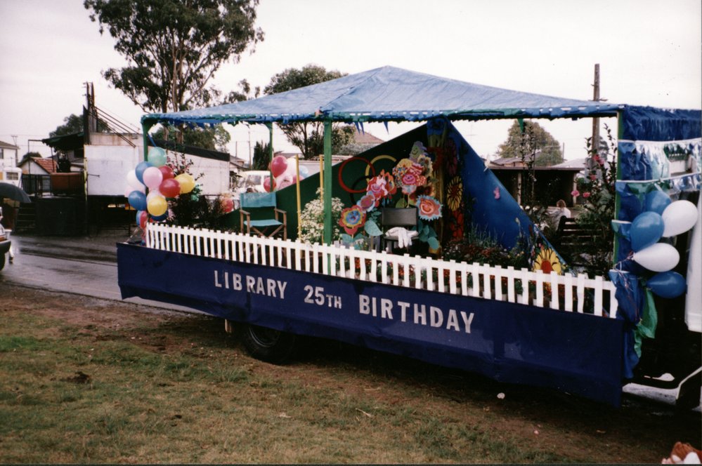 Library float, 1992 Blacktown City Festival 