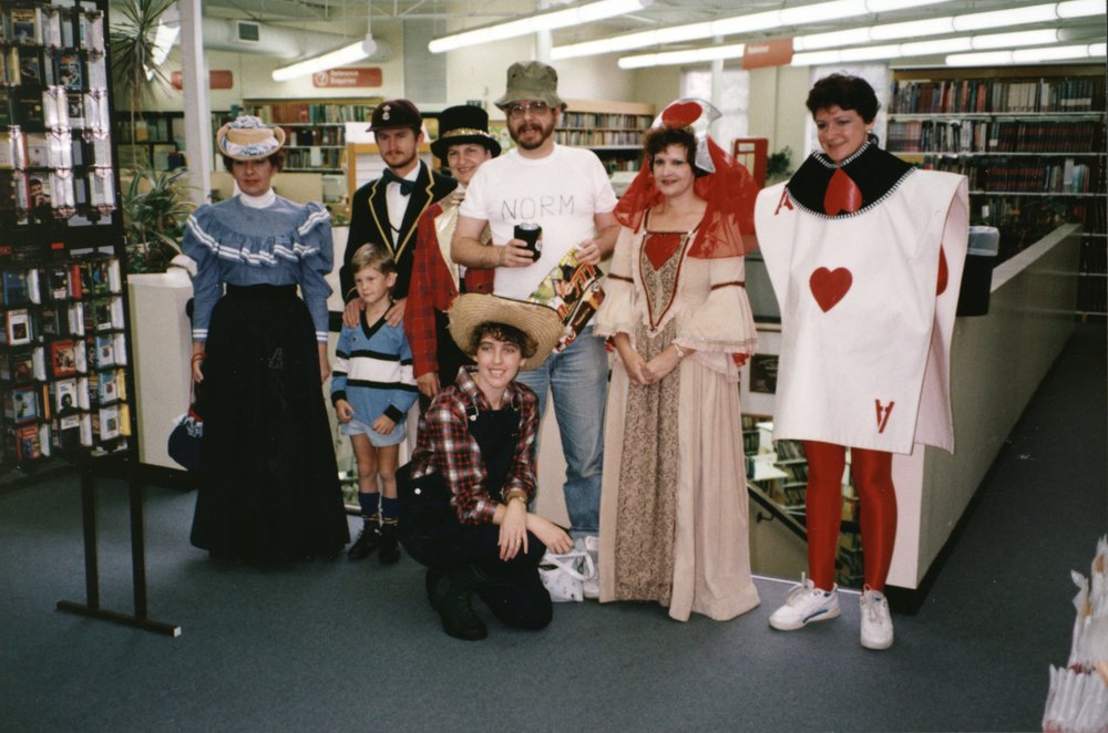 Library float, 1992 Blacktown City Festival 
