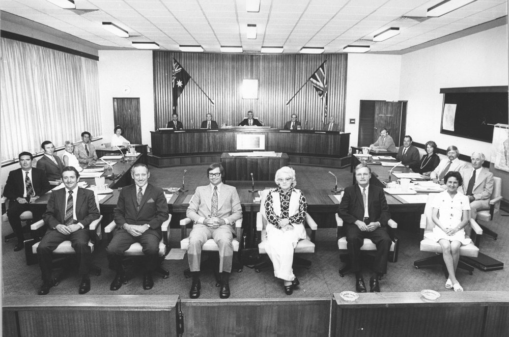Blacktown Municipal Council officials, 1974-1977